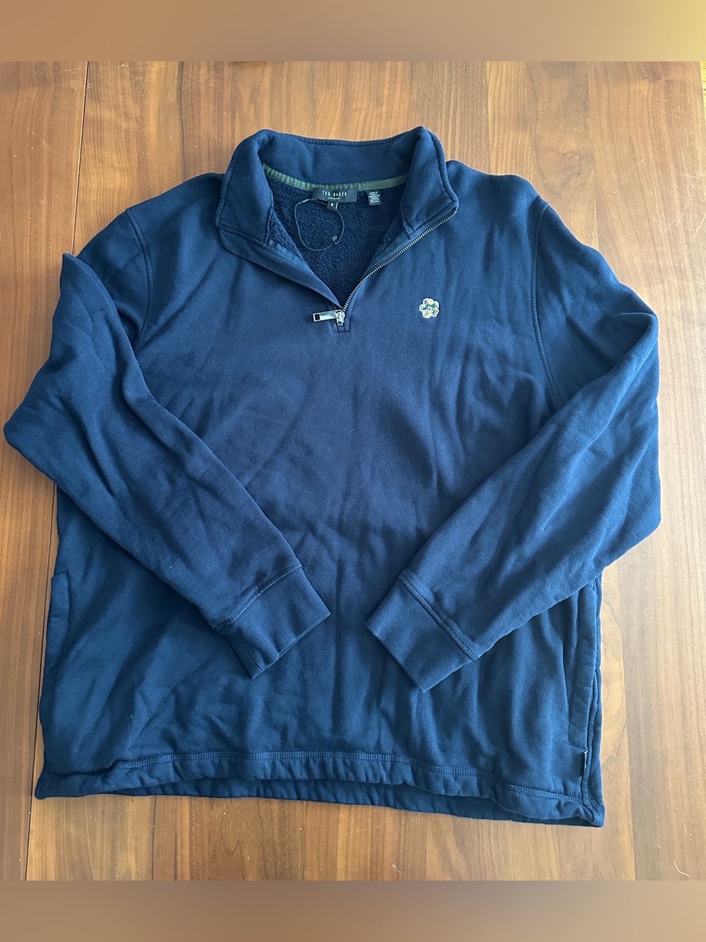 Ted baker quarter zip pull over